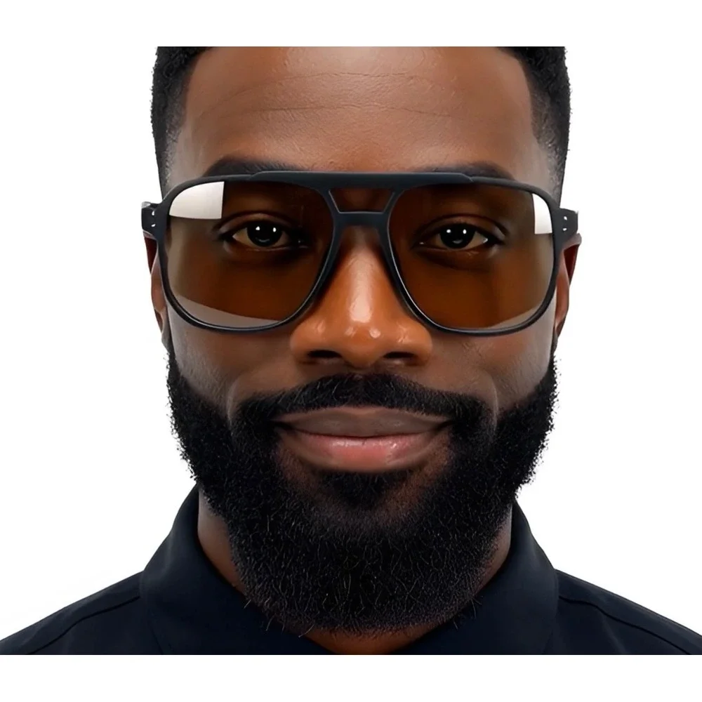 Mens Retro Streetwear Sunglasses Hip Hop Shades Elegant‎ Outfit Square Frame New